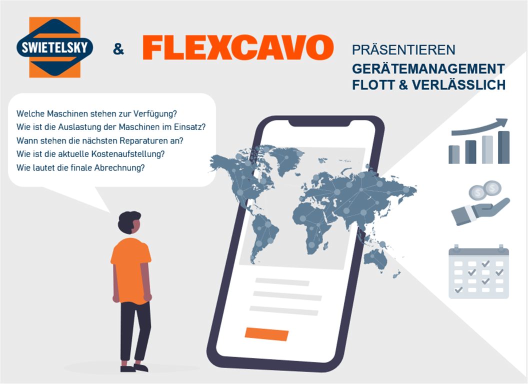 Technologiepartnerschaft von SWIETELSKY und Flexcavo