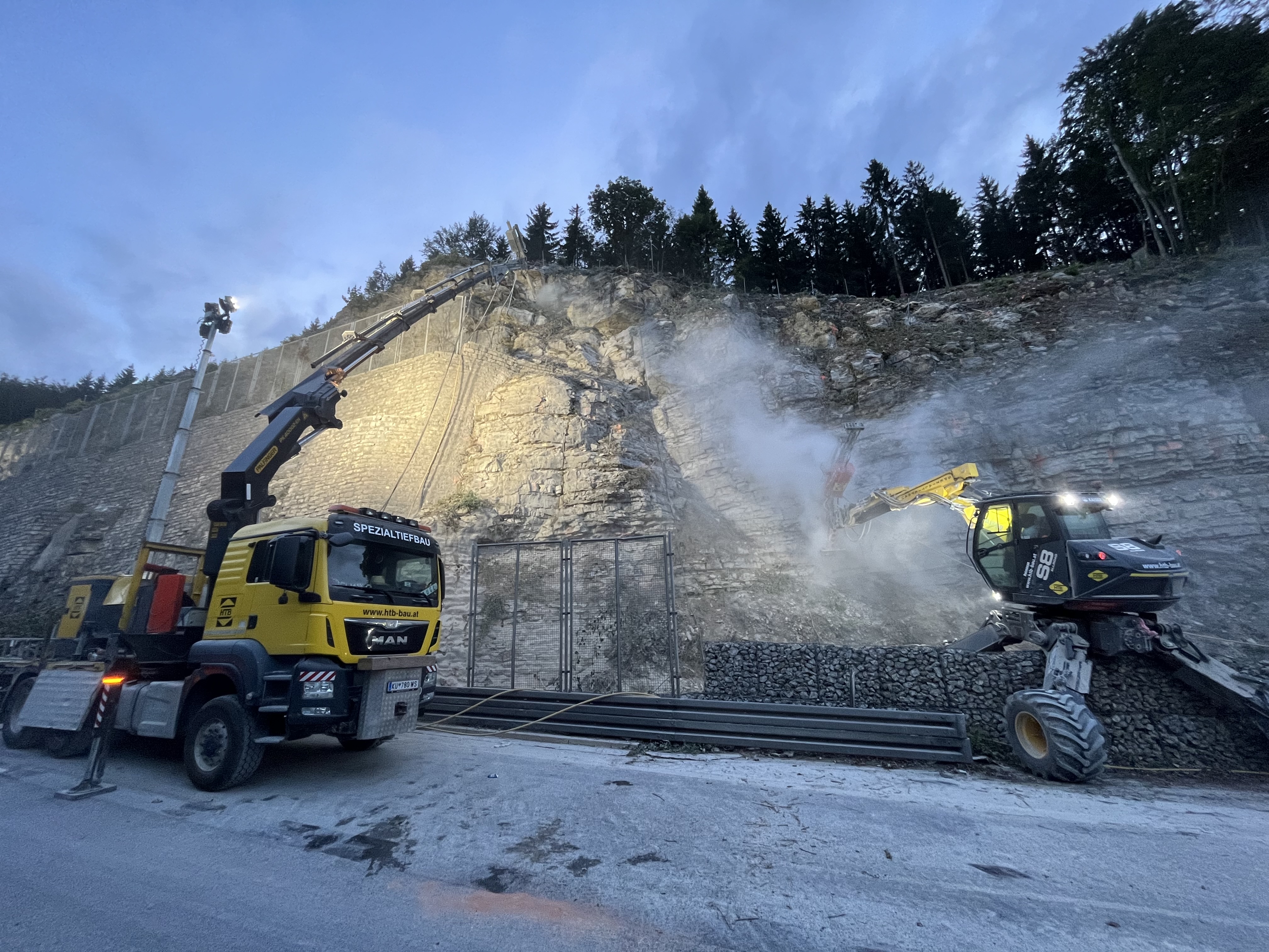 HTB Hangarbeiten Spezialtiefbau